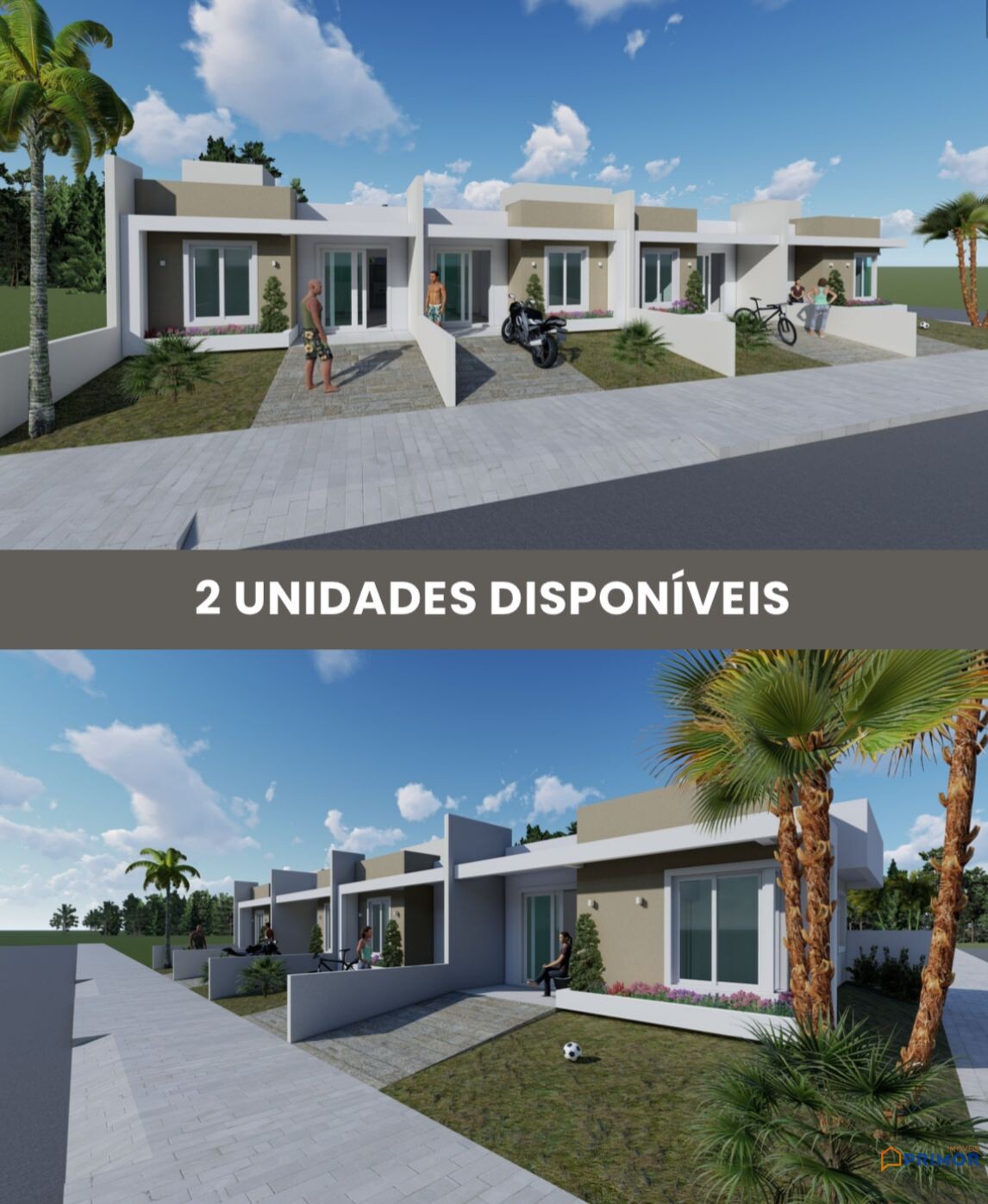 Casa Geminada à Venda no Village Dunas Norte – Balneário Gaivota/SC